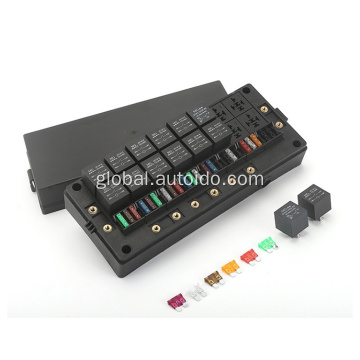 24 Way Fuse Holder Relay Box 12V 24 Way Auto Waterproof Fuse Relay Box Factory